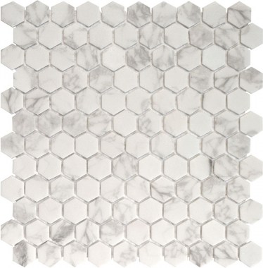 Onix_HexEcoStones_Statuario_matte_malla