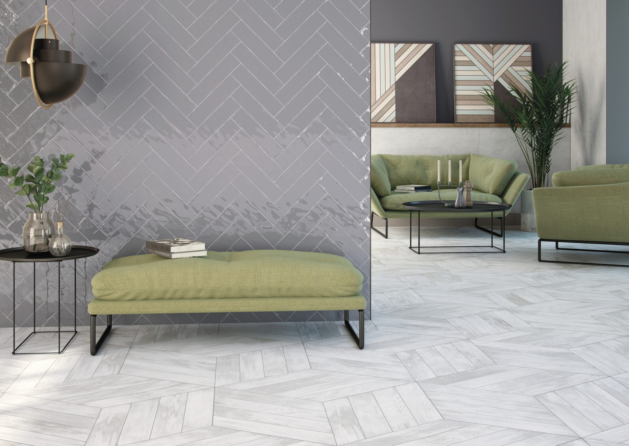 COLONIAL GREY BRILLO 7.5x30 - CERAMIC - Image 2