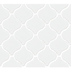 FLAME WHITE GLOSS 28X24.6 - MOSAIC