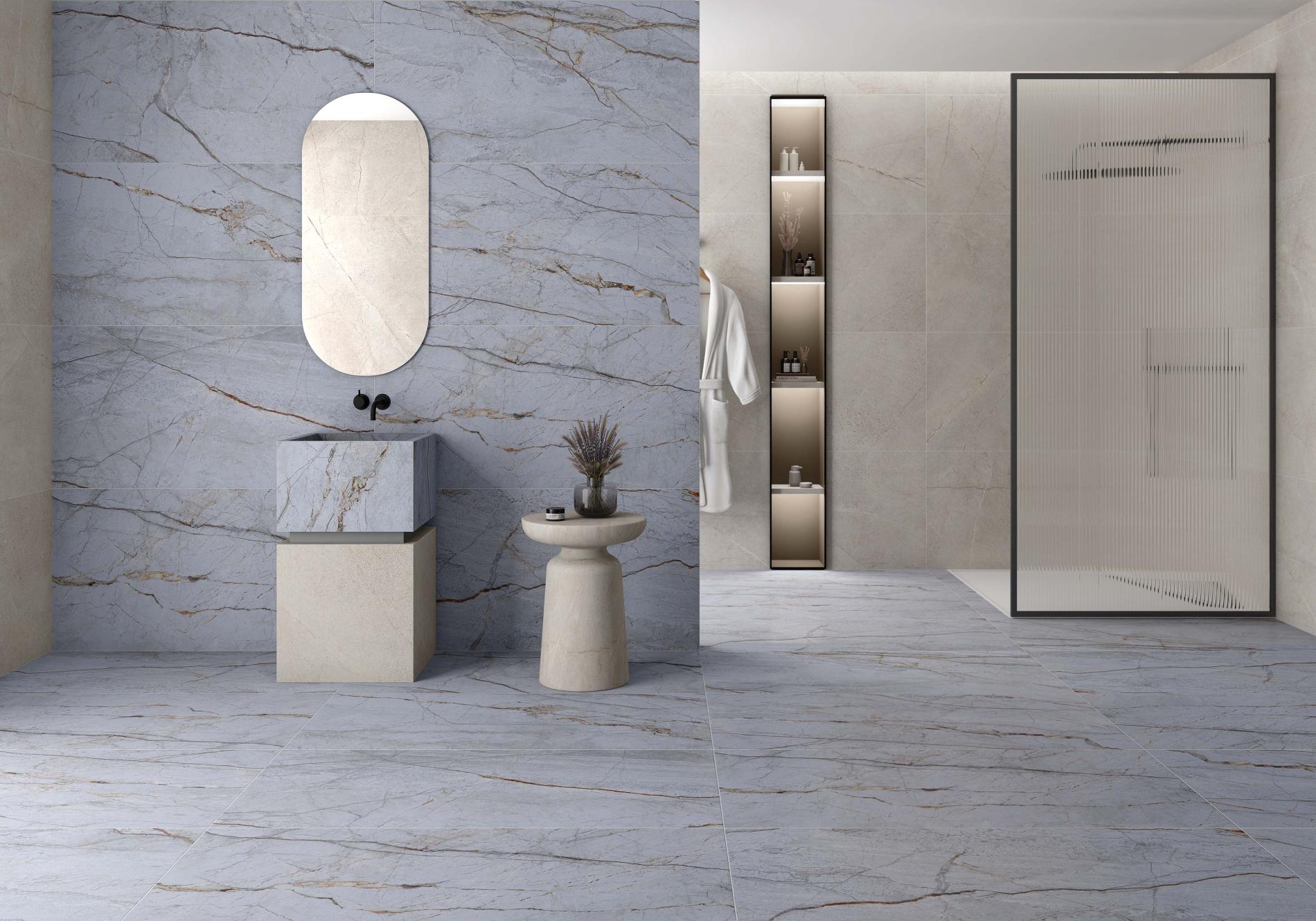 Roma Blue Porcelain Tile 60X120 - Image 2